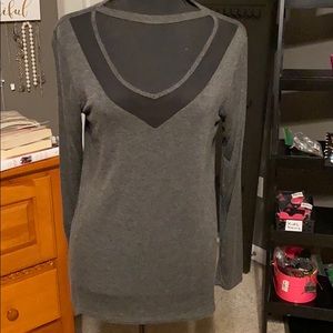Dark grey shirt